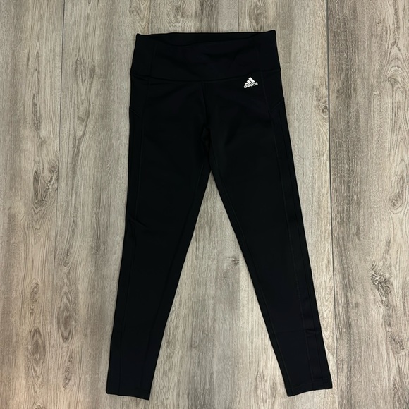 adidas Pants - Addidas Climalite black pants medium